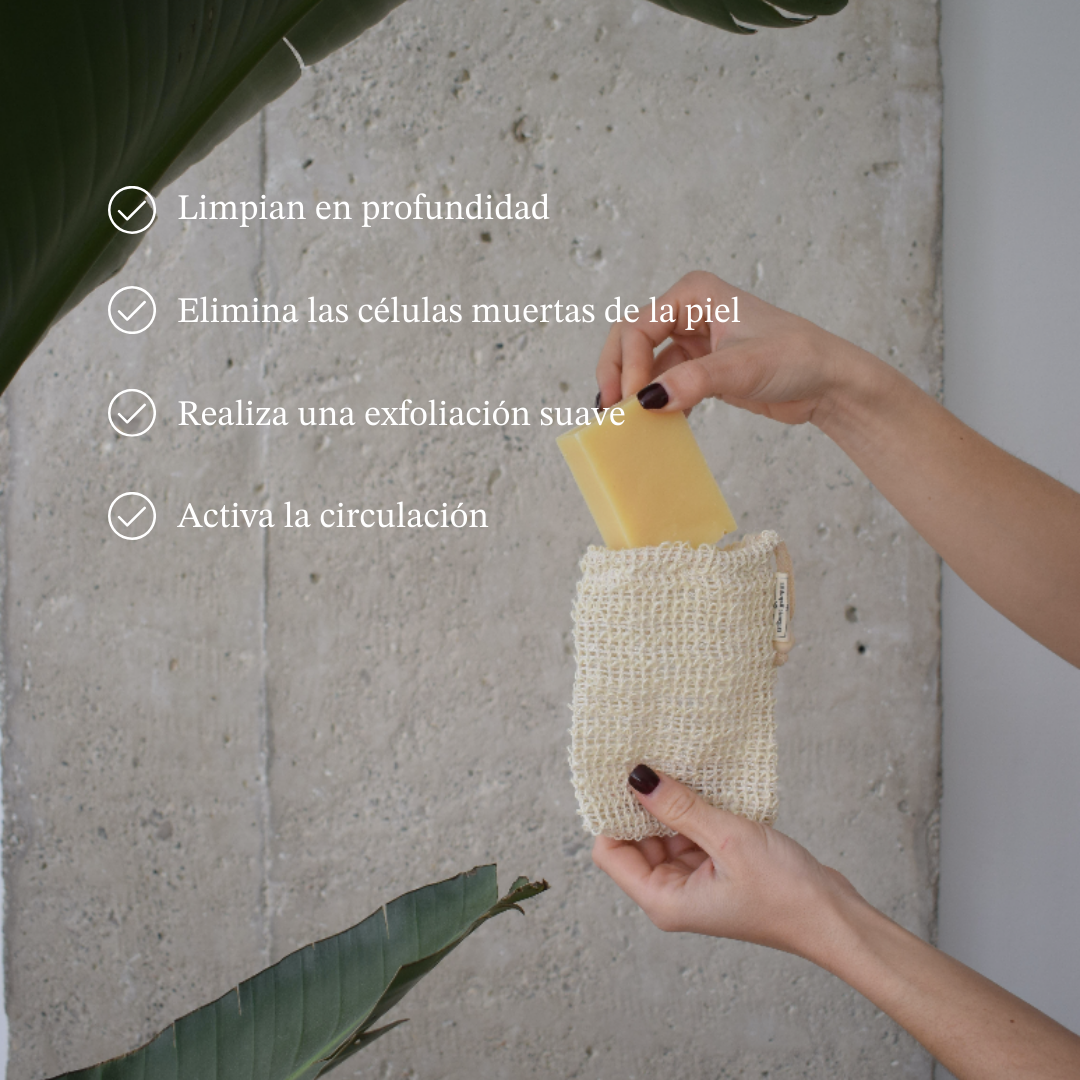 Sac en sisal pour savons