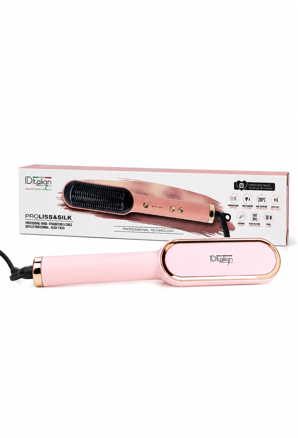Brosse Lissante Chauffante Proliss & Silk