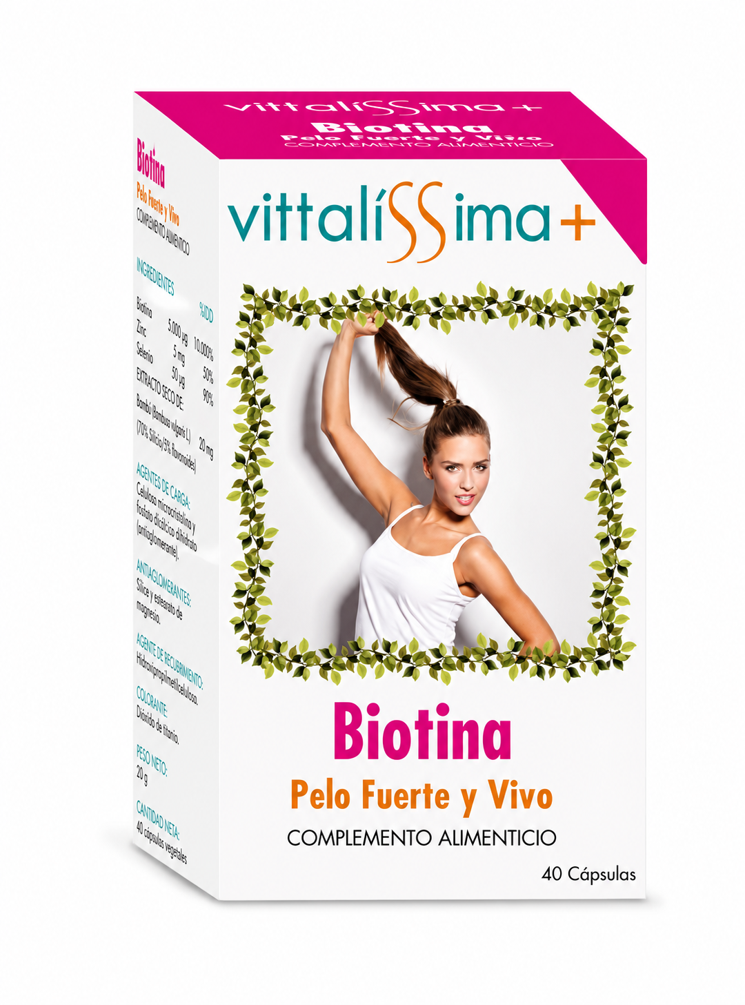 Biotine Haute Concentration |Favorise la Croissance des Cheveux et Renforce la Fibre Capillaire